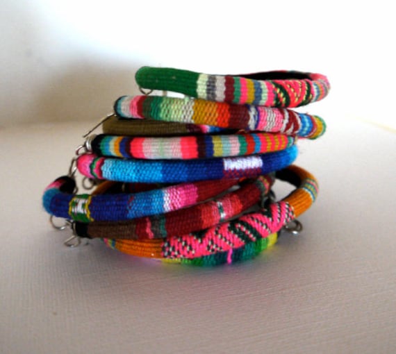Peruvian Textile Bracelets