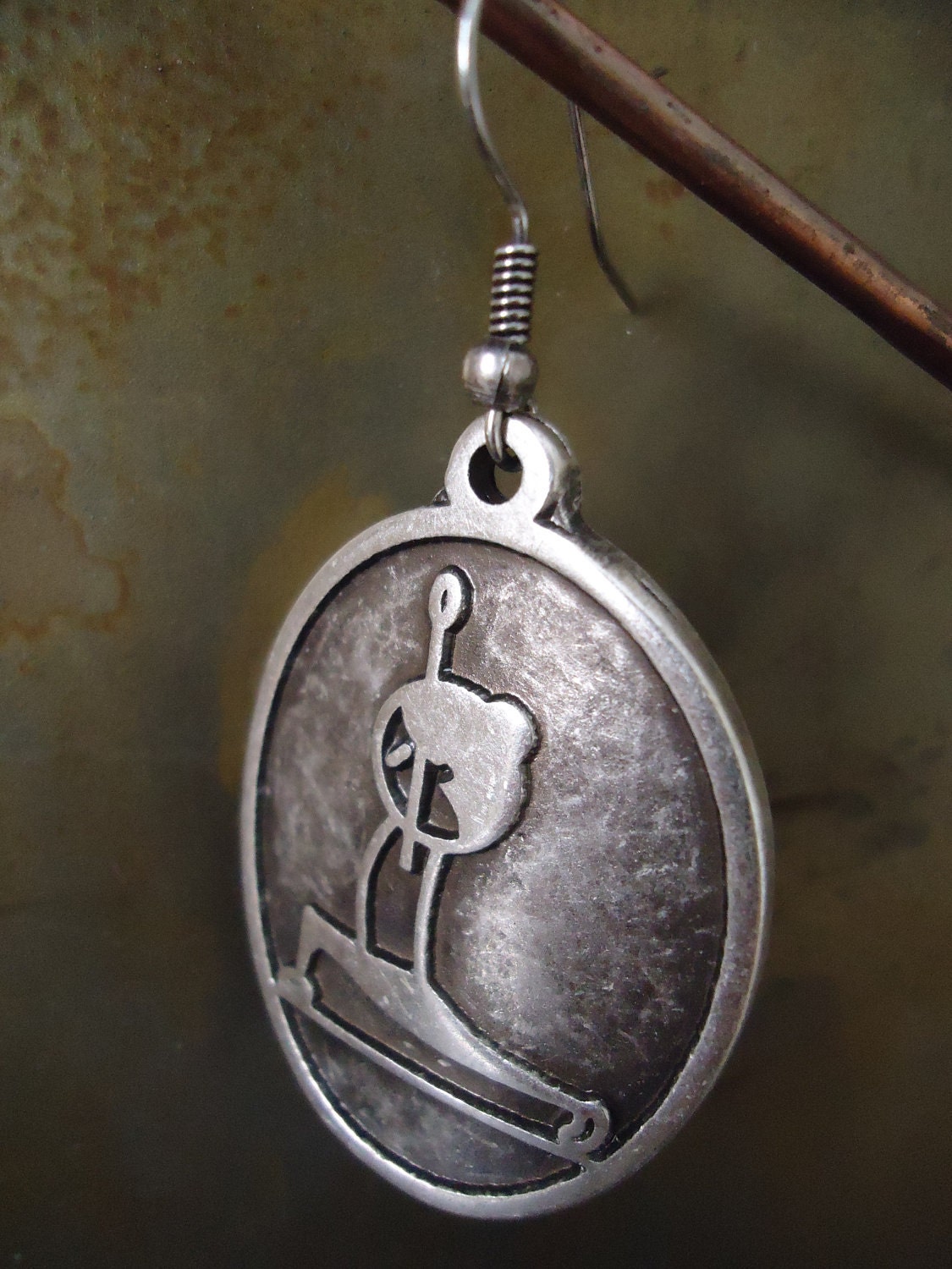 Virabhadrasana- Warrior 1 Pose Earrings