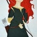Boutique Disney Brave Princess Merida Inspired Applique Shirt
