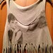 Audrey Hepburn Distressed Fringe Tank