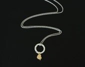 Gold Heart necklace - Mother's Day necklace