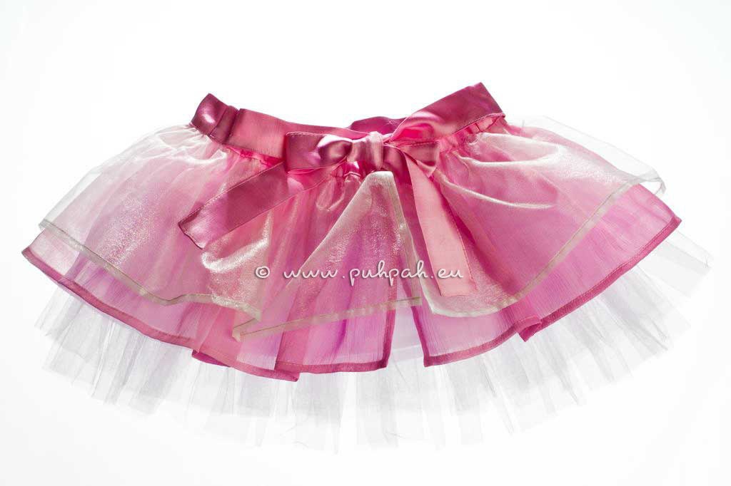 Girls birthday tutu skirt, tutu for children, children clothing, Pink Cat -  Girls designer party skirt (1 to 4 years). Unique item.