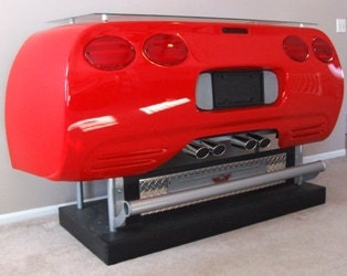 Custom Desk made to look like a car