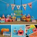 Elmo Birthday Party Printables With Matching Invites: Super Cute & Easy To Assemble