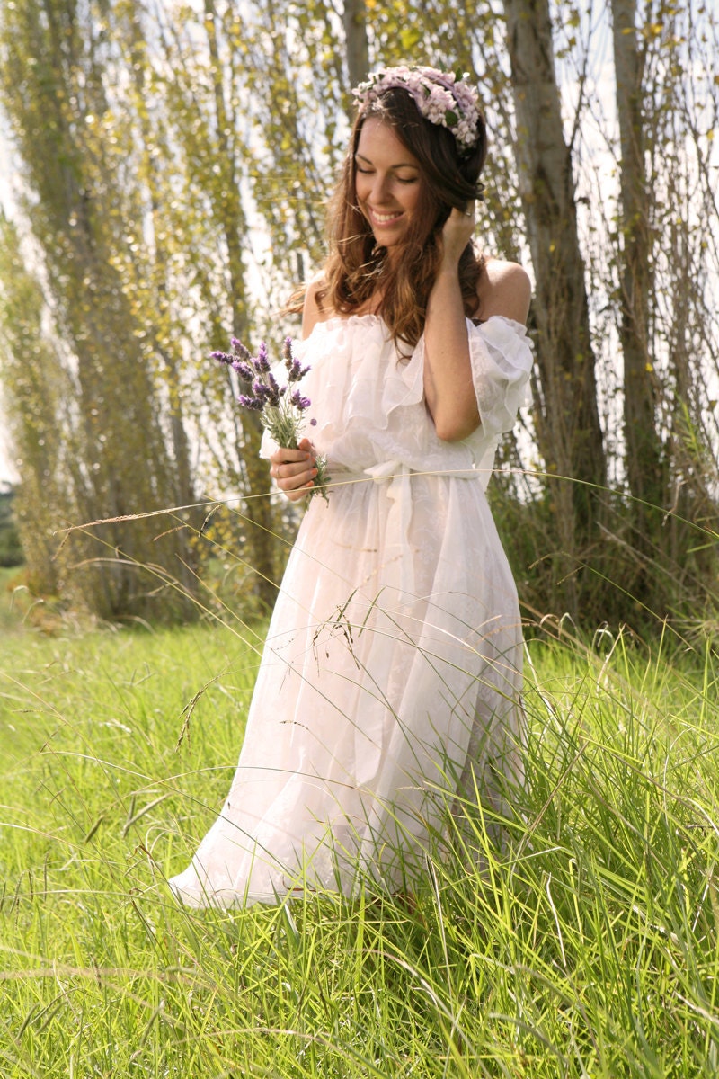 Vintage Wedding Dress - INGRID 1970s