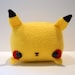 Rectangle Animals Pikachu pokemon plush RESERVED