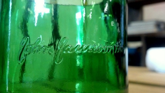 Set of 2, Jameson Tumblers from used Whiskey Bottles