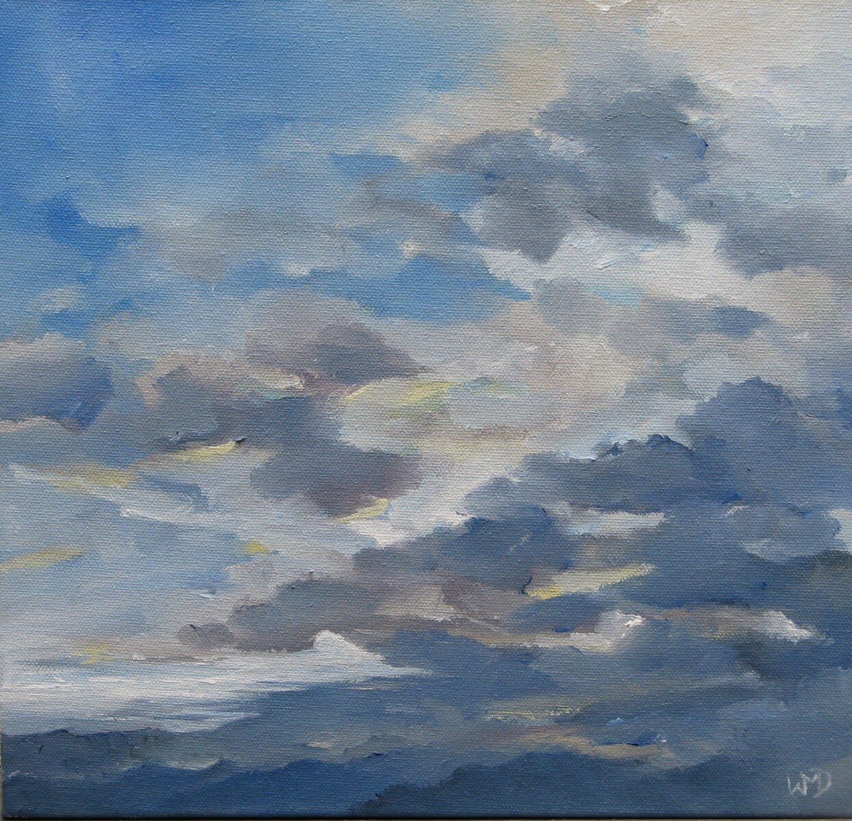 gray clouds