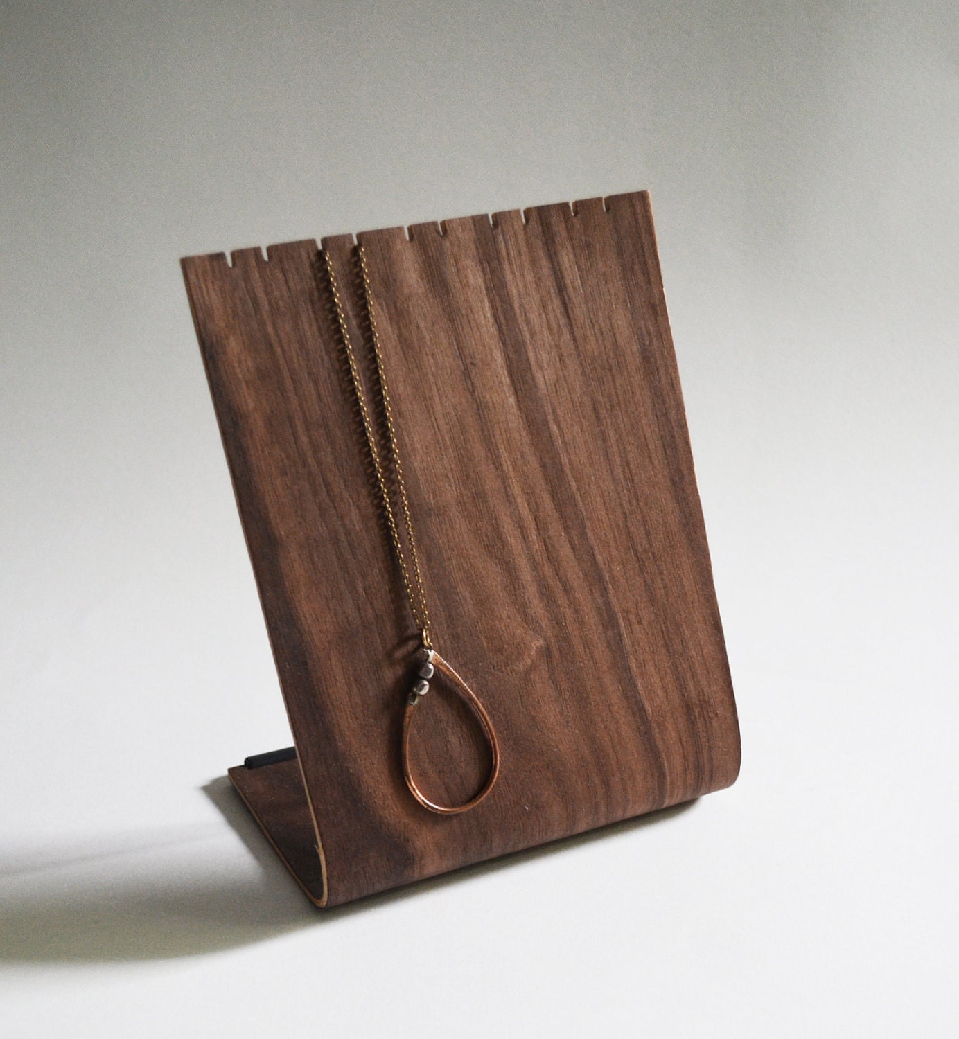 Bent Plywood Necklace Stand