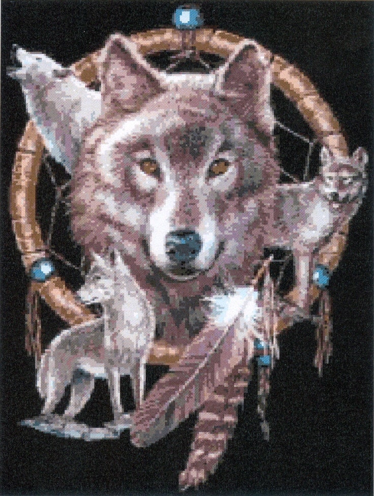 Wolf Dreamcatcher