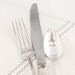 Nautical Table Setting. Ships Rank and Decks Nautical Decor Wedding Hand Stamped Flatware Beach Cottage