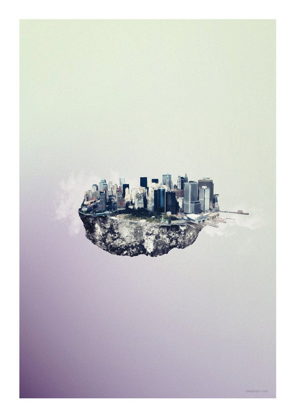 Islands /// New York /// limited edition print