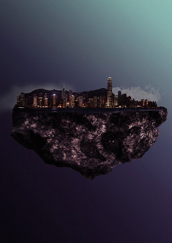 Islands /// Hong Kong /// limited edition print