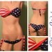 American flag bikini JUST TOP