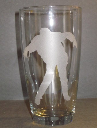Set of 4 Etched Zombie Drinking Glasses