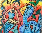 Blue Duck Day 2 by Susan Shie