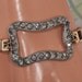 So Cool RePurPoSed Art Deco Clip NOW  Watchband Bracelet, UpCyCled, Original & Handmade
