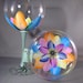 Kaleidoscope Ballon Red Wine Glass