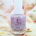 Birthday Cake : Custom-Blended Glitter Nail Polish / Lacquer