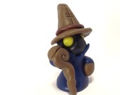 Black Mage mini chibi sculpture
