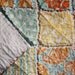 Crib Rag Quilt, for baby or toddler, Heirloom by Joel Dewberry, yellow gold aqua orange, photo prop
