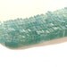 Blue Apatite Square Rondelle Beads 5mm AA Plus 8 Inch Strand Unique Gemstone For Handmade Jewelry Design