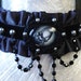 Mistress Dee Ath Punk Choker with skull illustration