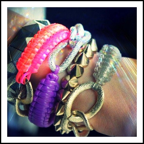 gigglosophy - double skinny cobra bracelet