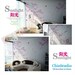 Cherry blossom tree wall decals with butterfly wall stickers home decor-Romantic Cherry blossom tree wall arts