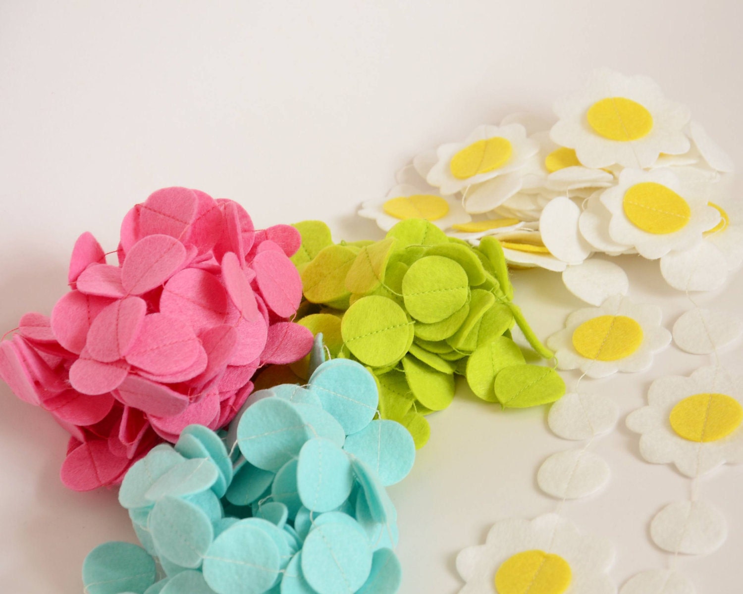 Lalaloopsy party decoration - Set of 4 garland / banner - 10 ft each - Pix E Flutters theme