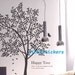 Vinyl Wall Decal Nature Design Tree Wall Decals Wall stickers Nursery wall decal wall art------happy tree