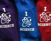 I (ATOM) Science: Screen Printed Socks Trio