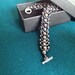 Bracelet with hematites beads flat spiral