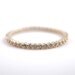 Single Golden Diamante Band Ring