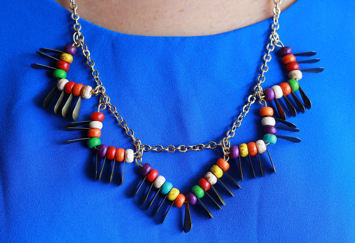 Beaded Boho Necklace