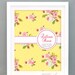 Custom Birth Stat Print Personalized Nursery Wall Art or Birth Announcement - Printable (Subtle But Sweet Theme)