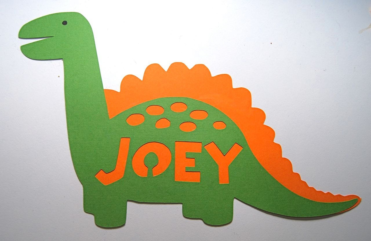 Dinosaur Decoration Brachisaurus Name