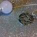 Rose Quartz Sphere Pentacle Pendulum