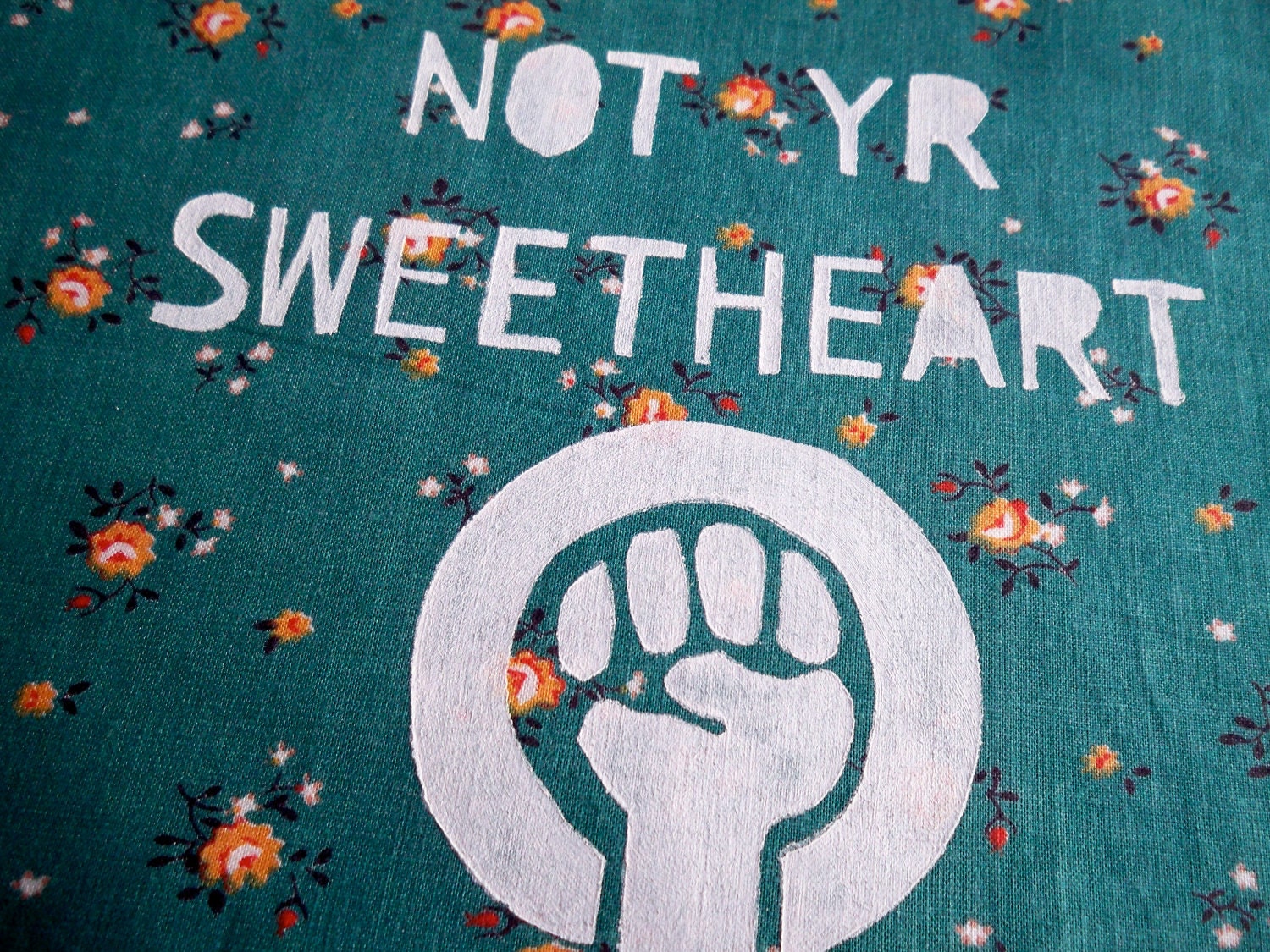 not yr sweetheart patch