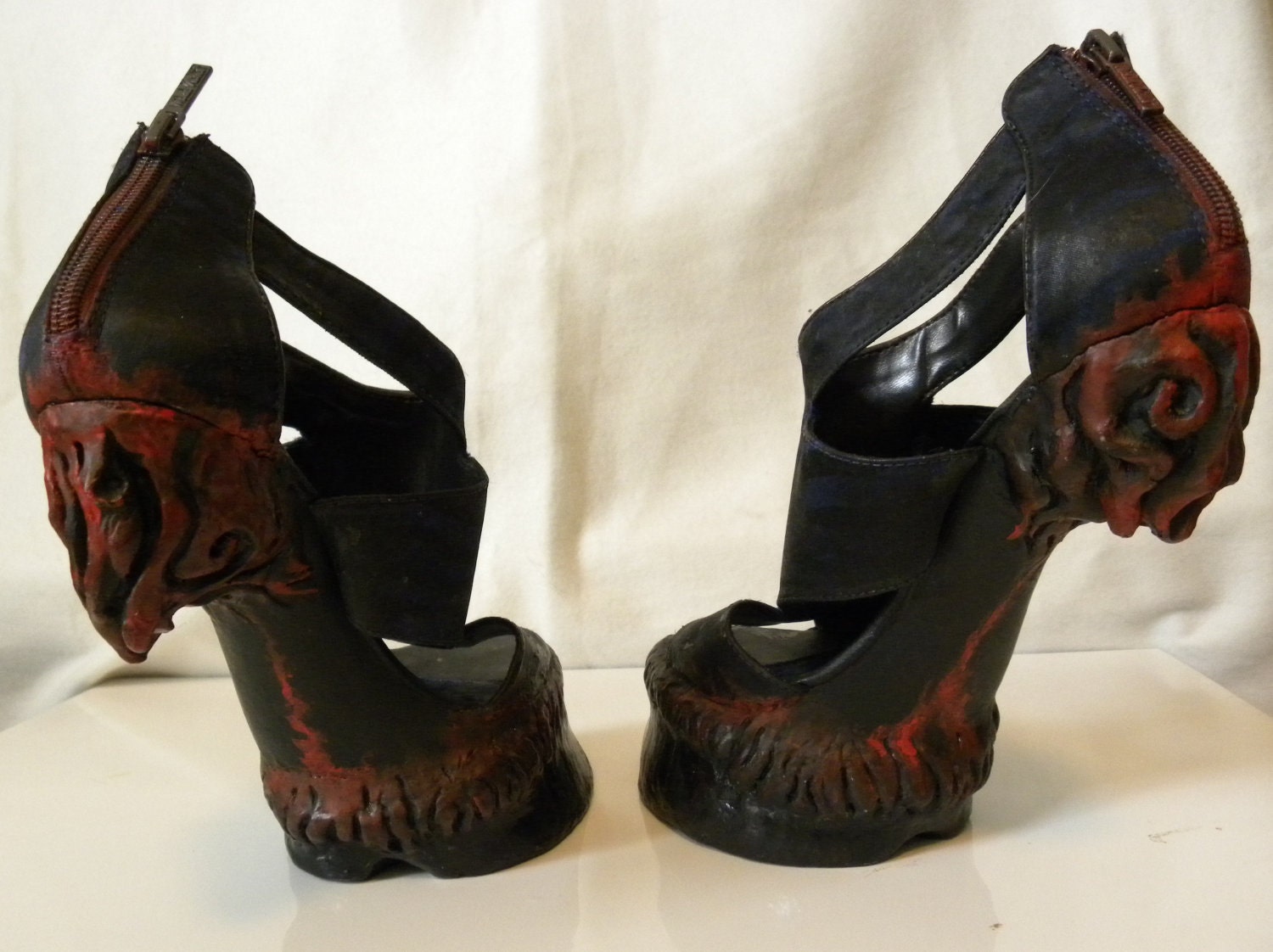 Heelless Hooves for Costume - Custom Made Boots to Order
