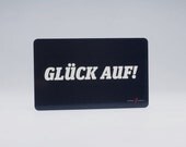 Frühstücksbrettchen "Glück Auf" Kingsize