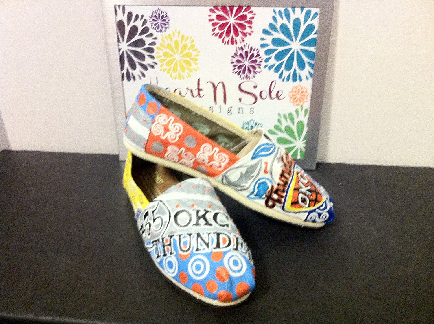Oklahoma Basketball Toms  Let's go Thunder