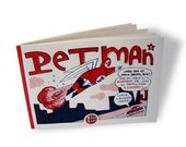 Petman, handmade screenprint comic