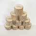 10 Sassafras Natural Wood Place Card Holder Rustic Wedding Table Decor Table Number Holder