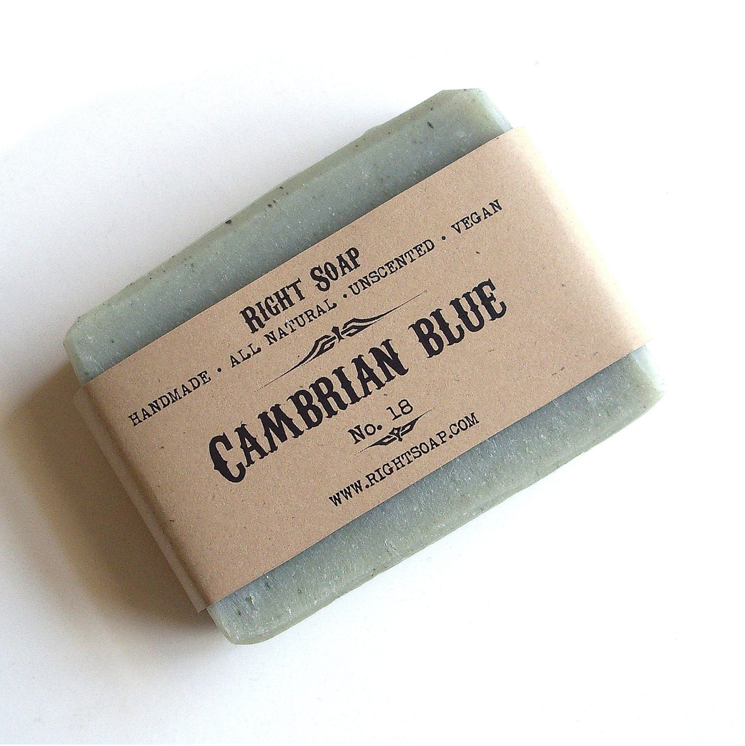 Cambrian Blue Soap - Detox soap, All Natural soap, Vegan soap, Unscented Soap - RightSoap