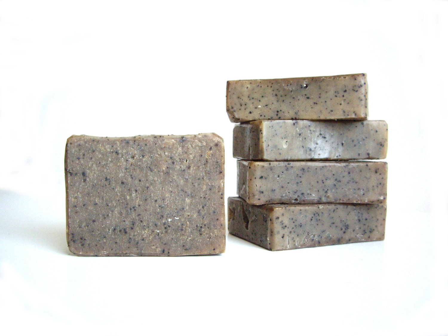 Coffee Scrub Soap - Exfoliating soap, Kitchen Soap, Vegan Soap, Unscented Soap, All Natural Soap