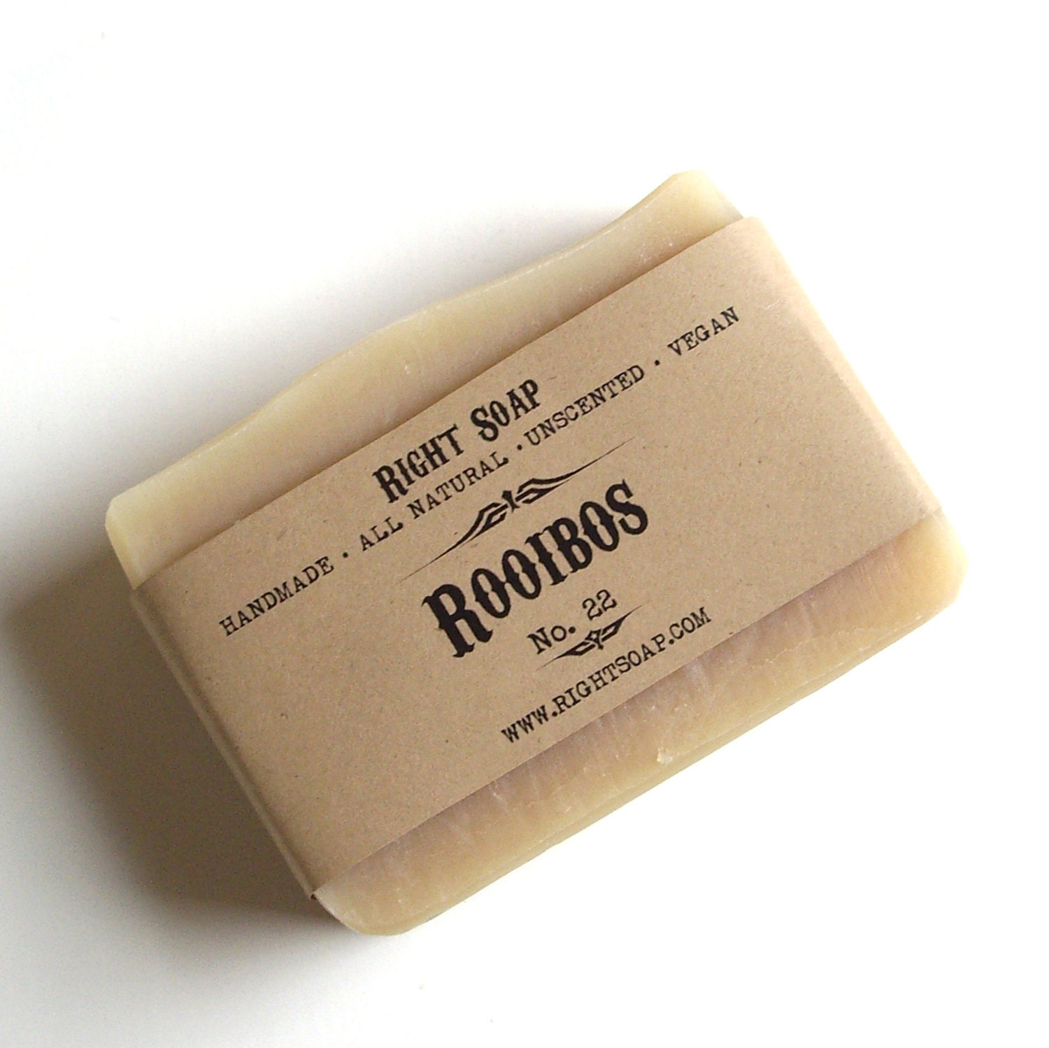 Vegan Soap, Rooibos soap, men soap, Handmade soap, Unscented soap, All Natural soap,