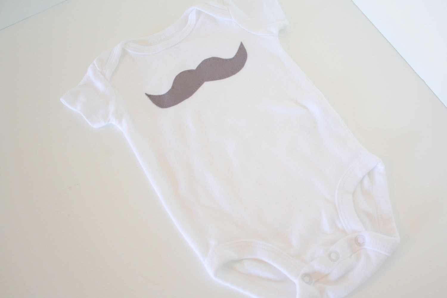 Mustache Onesie Bodysuit - Baby Boy Clothing - Sizes Newborn to 12 Months
