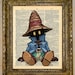 Final Fantasy IX Vivi Dictionary Art