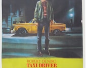 Taxi Driver, 1976 U.S One Sheet (27"x41") Original Vintage Movie Poster. Linen-Backed